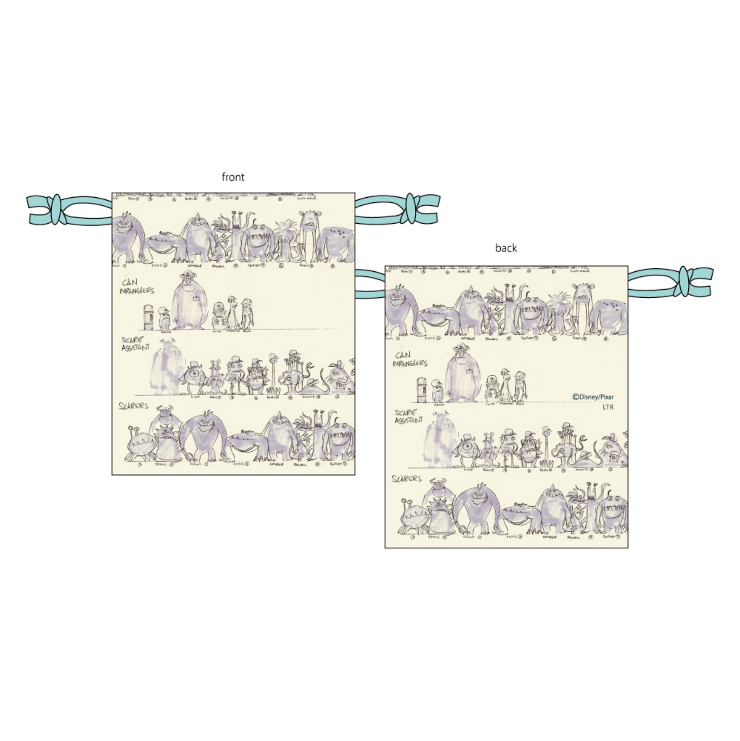 巾着（クリーム / 税込1540円）