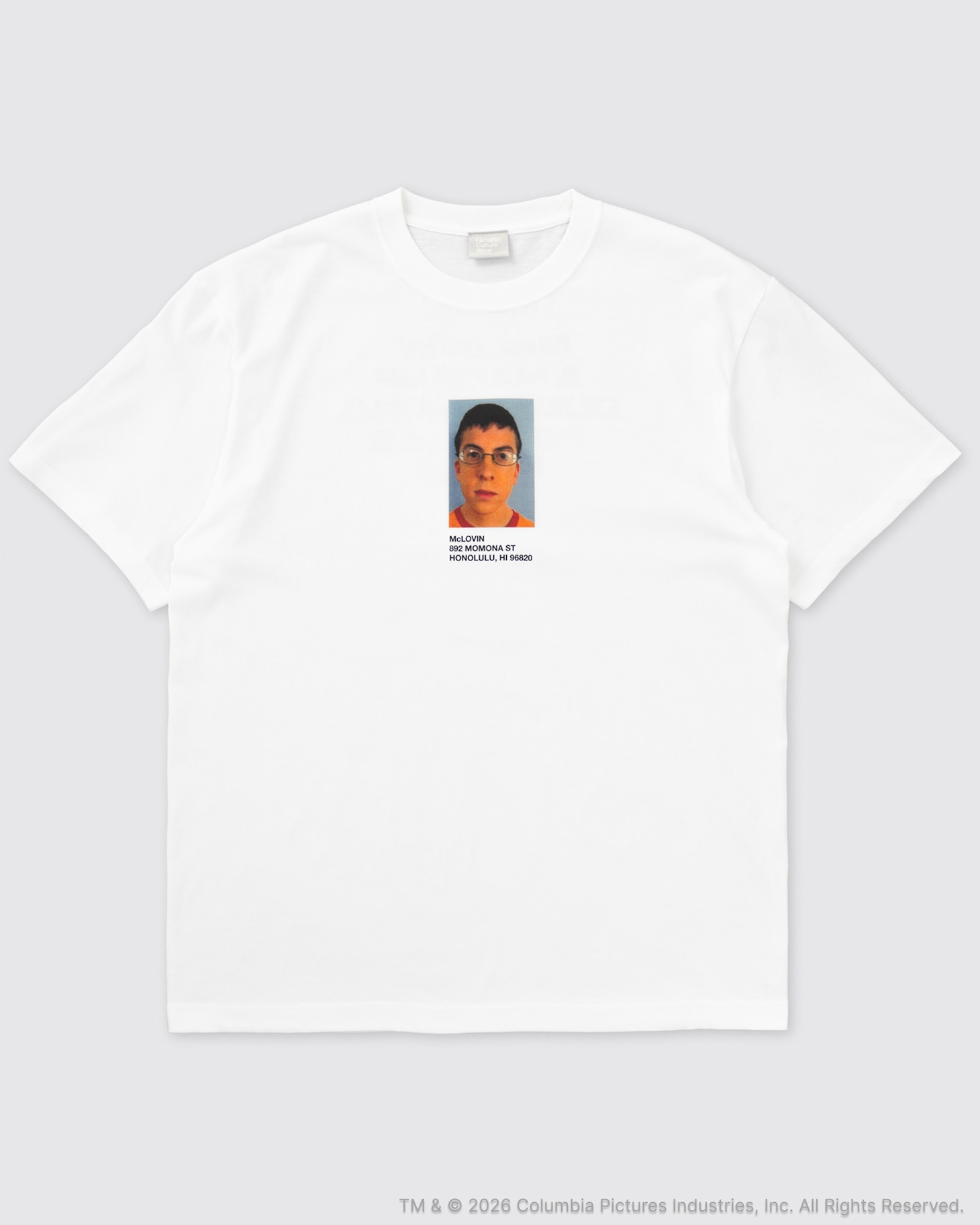 「Superbad」×FCW McLovin T-shirt（税込7700円）