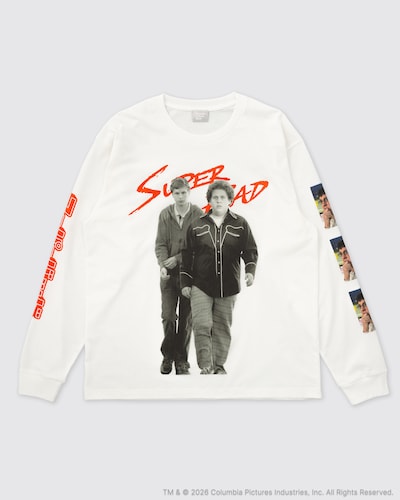「Superbad」×FCW Long Sleeve T-shirt（税込9900円）※オンラインストア限定の受注販売商品