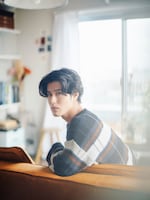 ドラマ「100日後に別れる僕と彼」で長谷川樹を演じる寛一郎