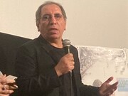 2024年12月、舞台挨拶に登壇したモフセン・マフマルバフ