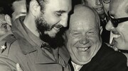 ドキュメンタリー映画「叛逆のサウンドトラック」より、フィデル・カストロ（左）とニキータ・フルシチョフ（右）
