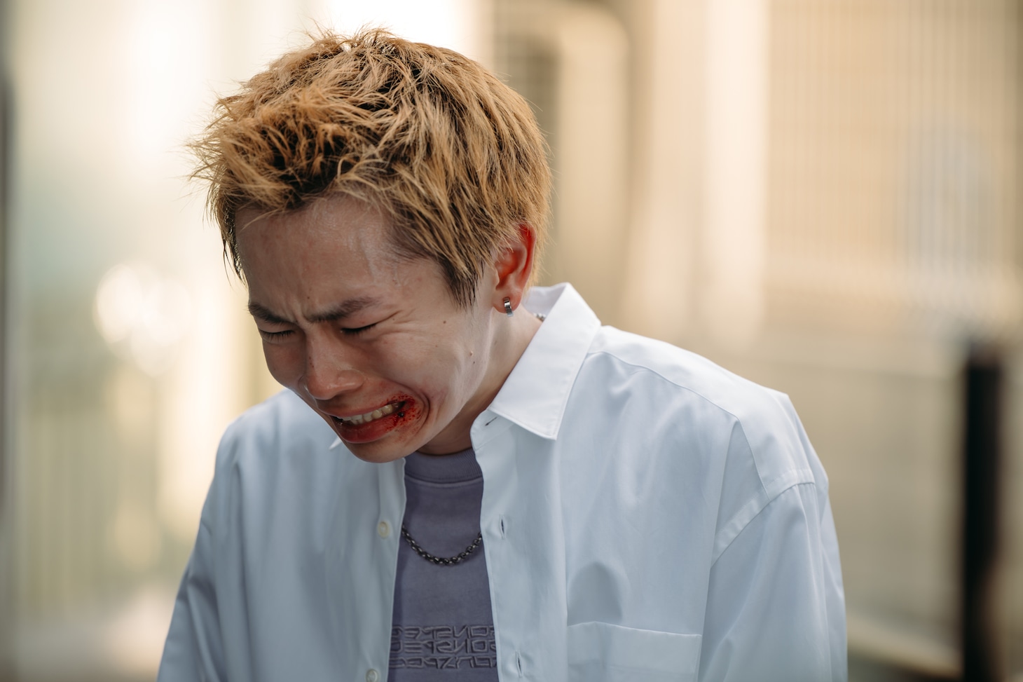 日本映画批評家大賞の新人男優賞（南俊子賞）に選ばれた「愚か者の身分」の林裕太 ©2025映画「愚か者の身分」製作委員会