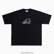 ゴジラヘッド Tシャツ（税込1万5400円 / ブラック）LACOSTE 新宿店限定