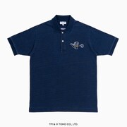 ゴジラ ポロシャツ（税込2万4200円 / ネイビー・インディゴブルー）LACOSTE 新宿店限定
