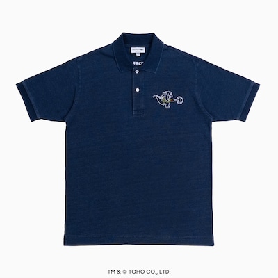 ゴジラ ポロシャツ（税込2万4200円 / ネイビー・インディゴブルー）LACOSTE 新宿店限定
