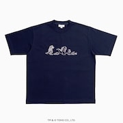 チームゴジラ Tシャツ（税込1万6500円 / ネイビー / 表）