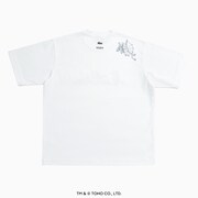 チームゴジラ Tシャツ（税込1万6500円 / ホワイト / 裏）