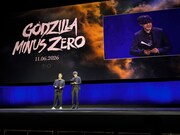 CinemaCon 2026より、山崎貴によるスピーチの様子