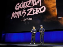 CinemaCon 2026より、山崎貴によるスピーチの様子