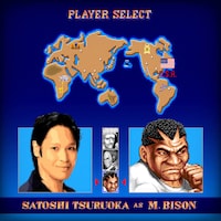 「ストリートファイター／ザ・ムービー」日本語吹替版キャスト画像。M.バイソンの声を担当する鶴岡聡