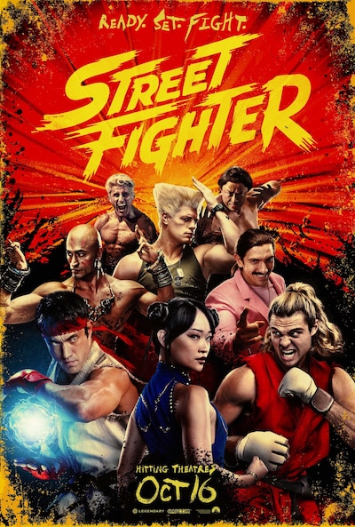 「ストリートファイター／ザ・ムービー」インターナショナル版ポスター