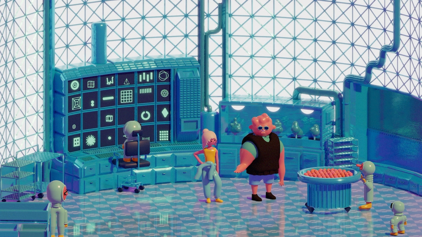 「ボーイズ・ゴー・トゥ・ジュピター」場面カット