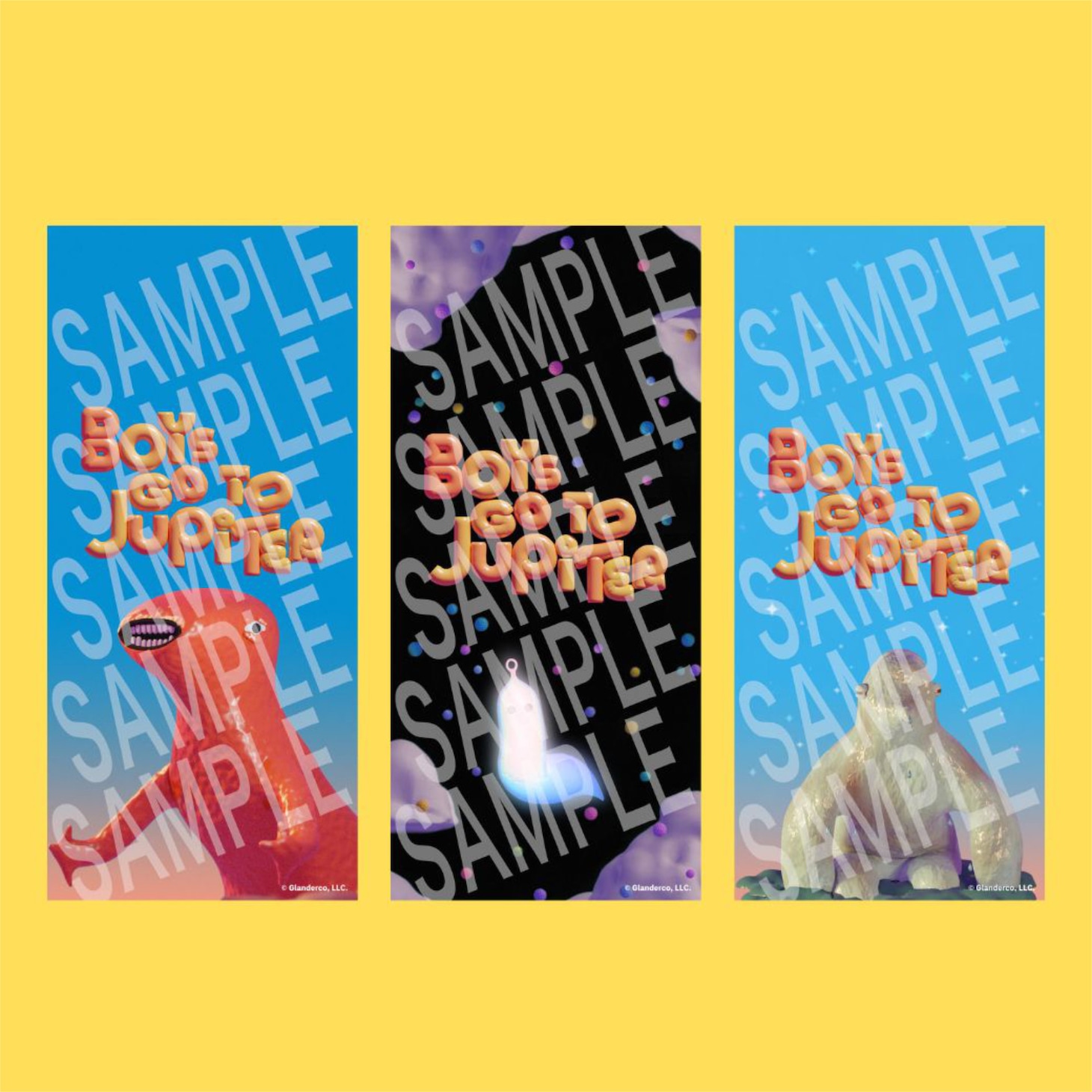 「ボーイズ・ゴー・トゥ・ジュピター」ムビチケ特典のオリジナルスマホ壁紙3種セット