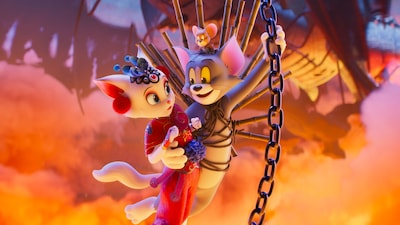 映画「トムとジェリー 時をこえる魔法の羅針盤（コンパス）」場面カット