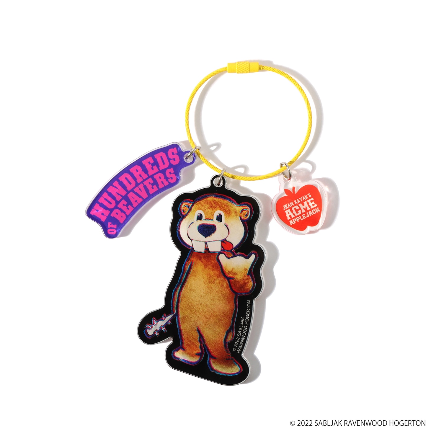 FEVER ビーバー！ アクリルキーリング（税込1320円）