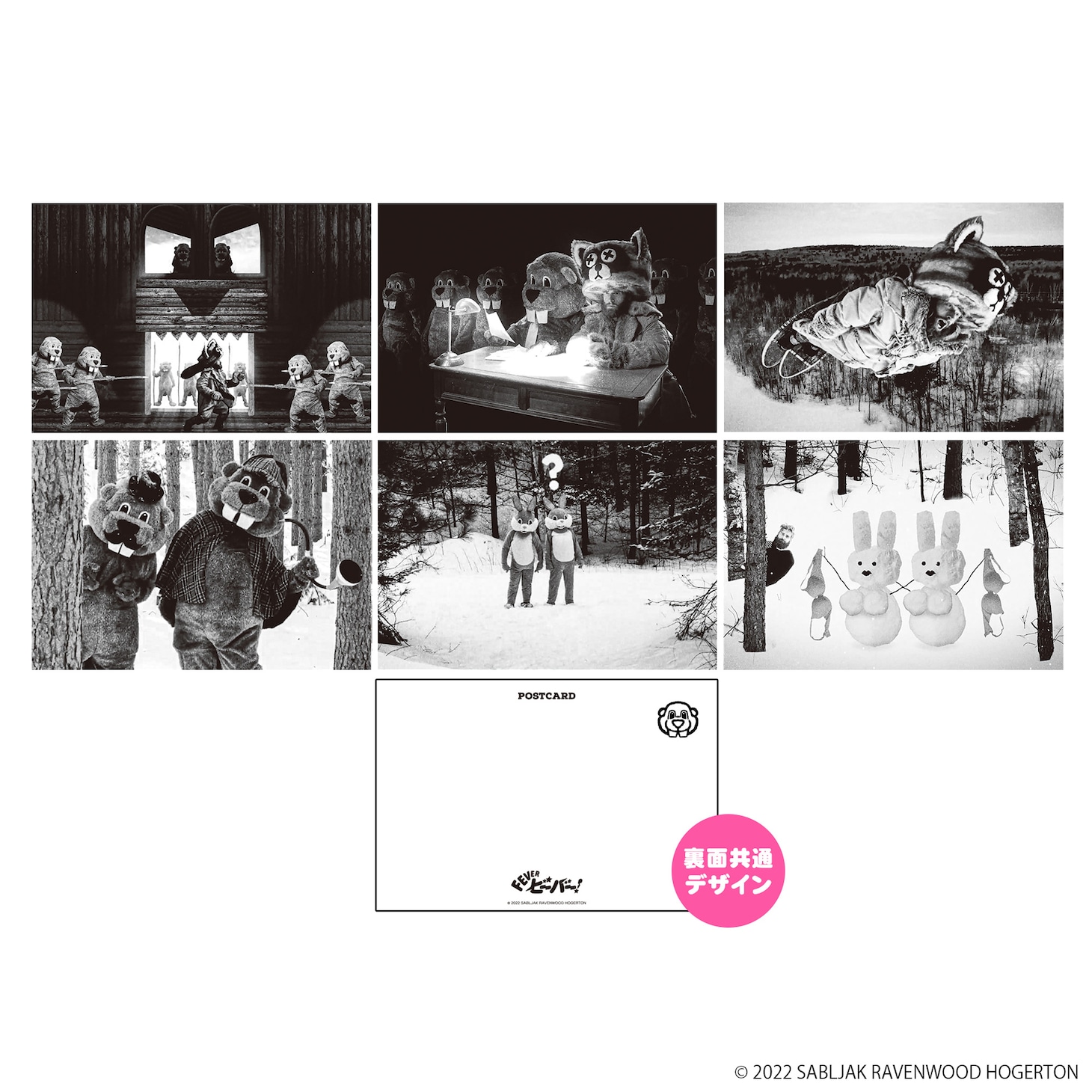 FEVER ビーバー！ ポストカードセット（税込990円）
