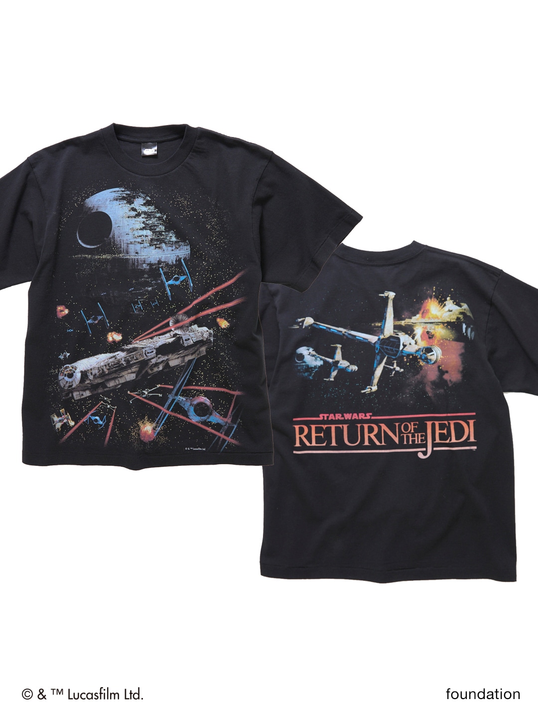 「スター・ウォーズ」計11種のTシャツ発売、惑星ホスの怪物ワンパと吊るされるルークなど