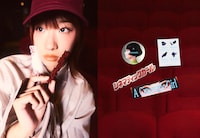 東京テアトル「A Cinematic Girl」ステッカーセット（税込750円）