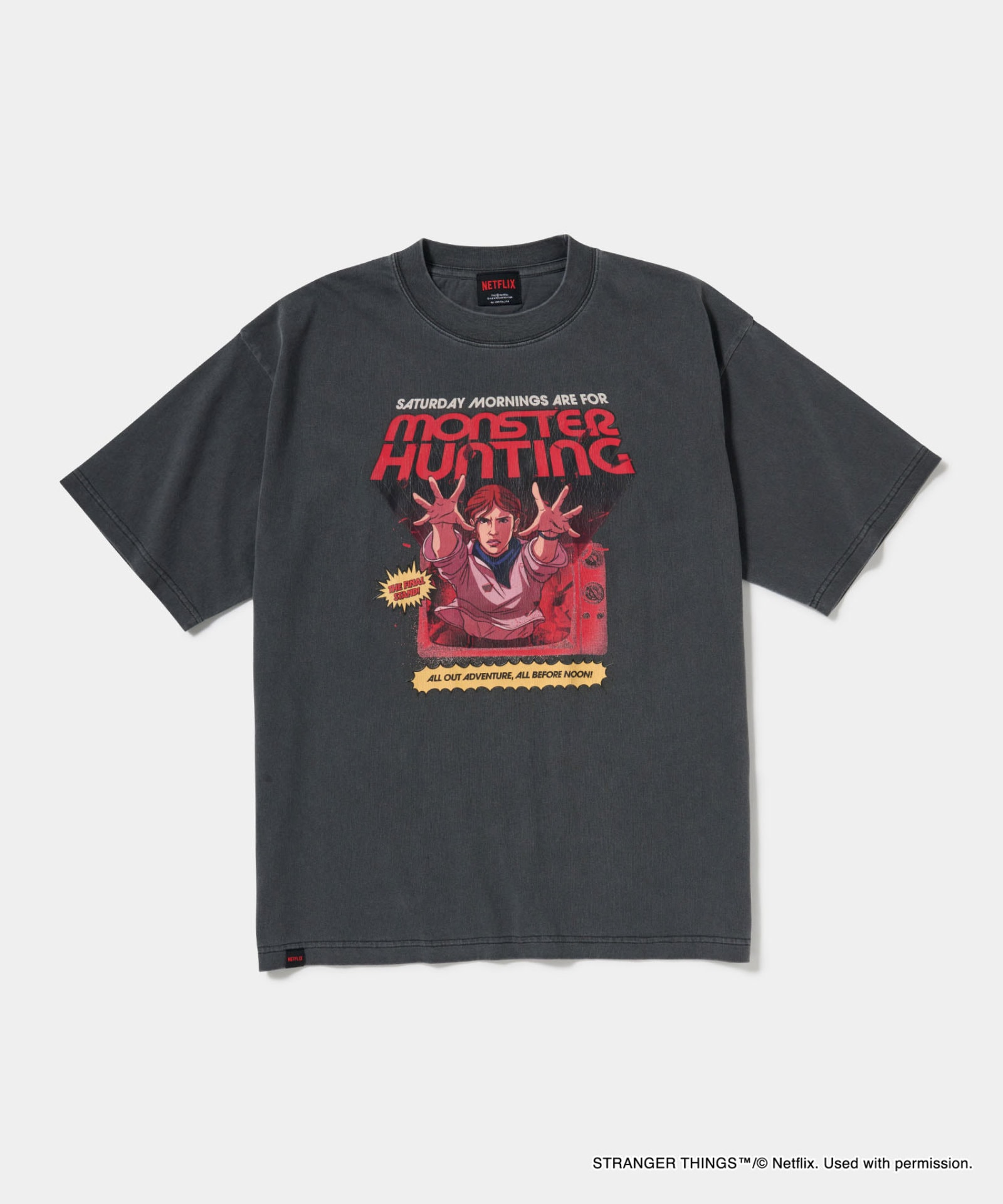 ストレンジャー・シングス 未知の世界」MONSTER HUNTING Tee ELEVEN
