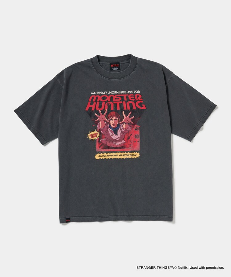 ストレンジャー・シングス 未知の世界」MONSTER HUNTING Tee ELEVEN 