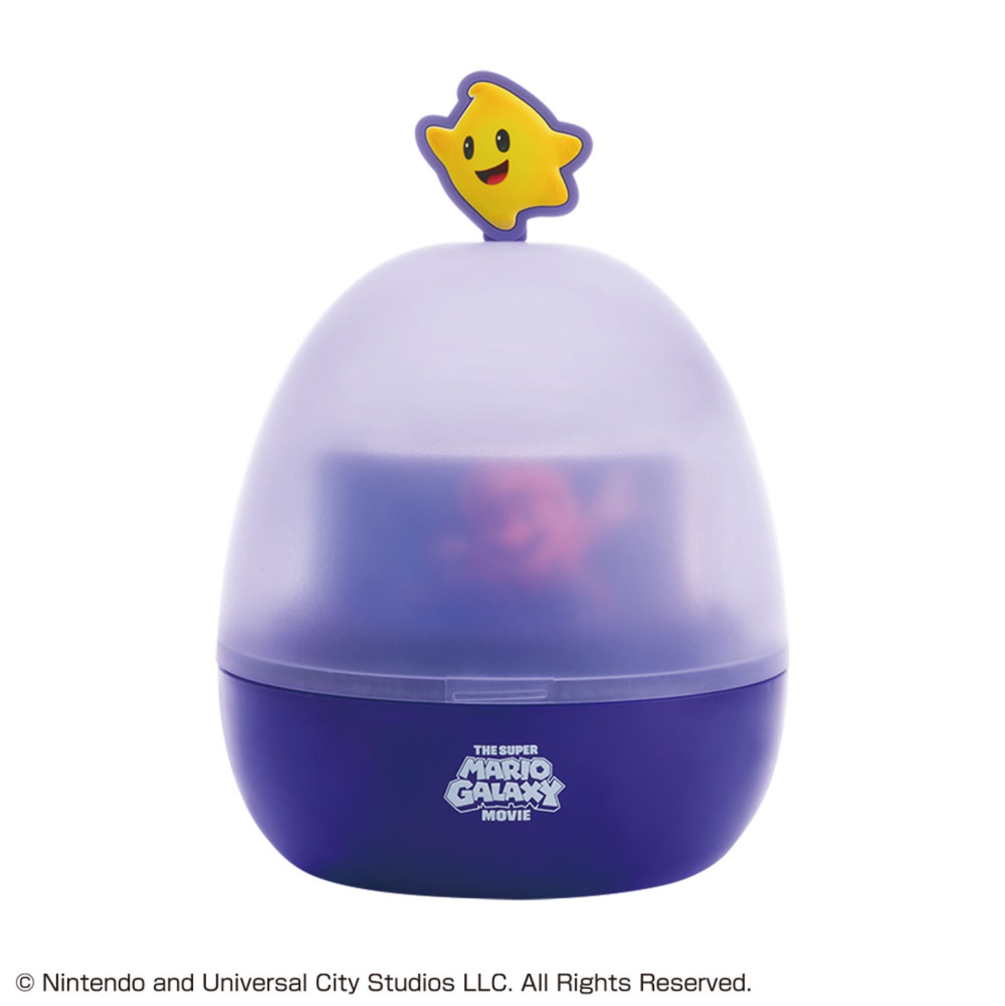 一番くじ 「ザ・スーパーマリオギャラクシー・ムービー」B賞：ギャラクシールームライト（約16cm）