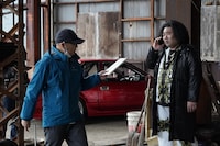 Netflixシリーズ「九条の大罪」メイキングカット