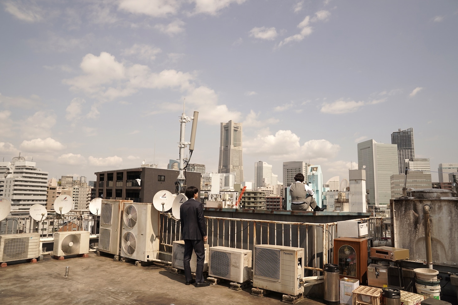 Netflixシリーズ「九条の大罪」メイキングカット