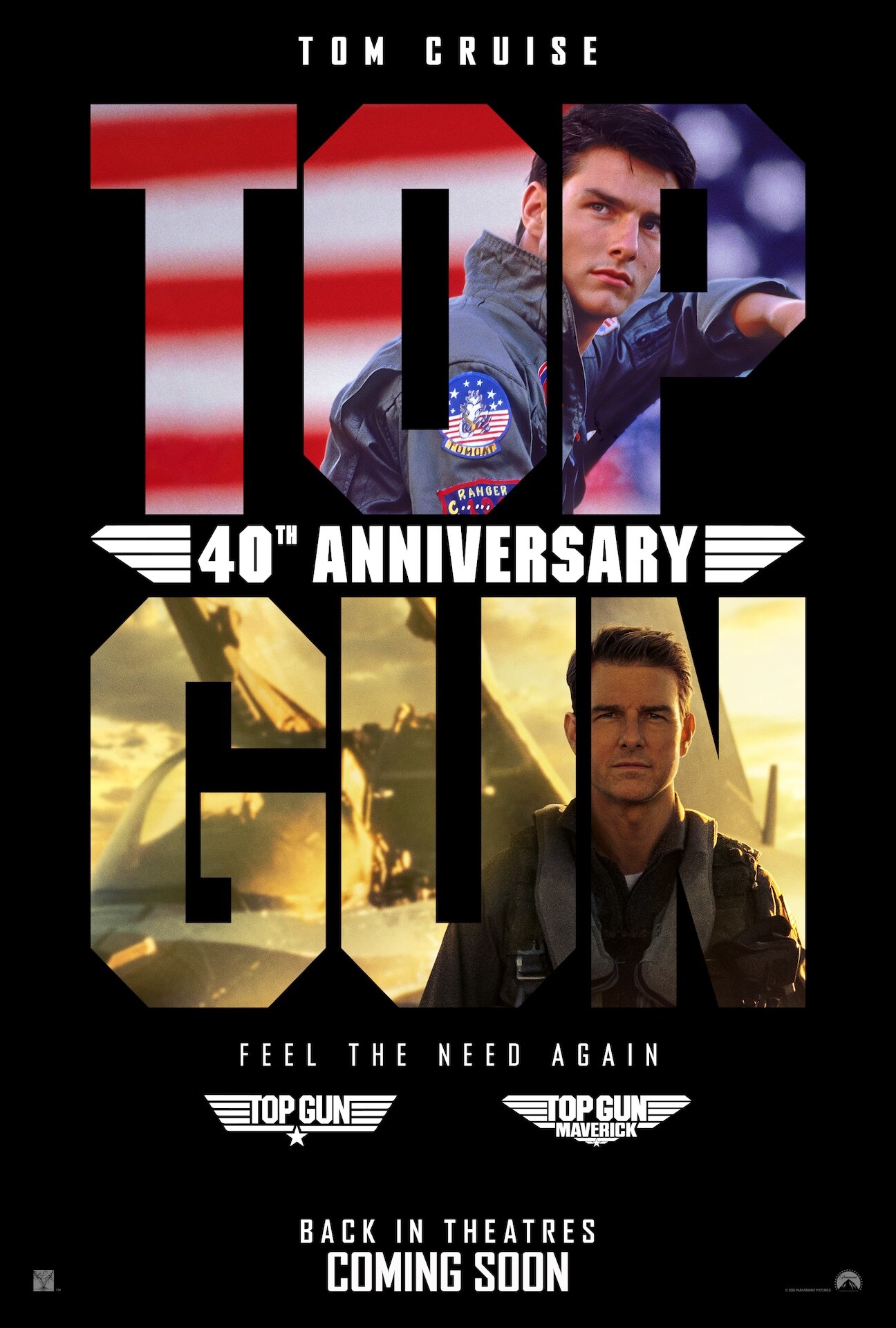 トップガン 40th Anniversary」ポスタービジュアル [画像・動画
