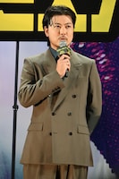 「ミステリー・アリーナ」の完成披露試写会にて、レジェンド役の玉山鉄二