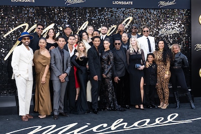 映画「Michael／マイケル」ロサンゼルスプレミアの様子