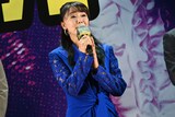 「ミステリー・アリーナ」の完成披露試写会にて、あのミス役の浅野ゆう子