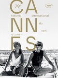 「第79回カンヌ国際映画祭」公式ポスタービジュアル。映画「テルマ＆ルイーズ」の舞台裏で撮影された1枚が使用された