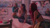 映画「タイタニック・オーシャン」場面写真。ショーで活躍する人魚（マーメイド）を育成する日本の全寮制スクールが舞台に