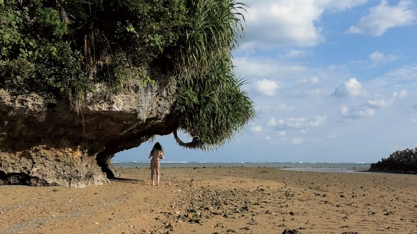ドキュメンタリー映画「ゆっくり あるく 川村浪子、84歳のダンス場面写真