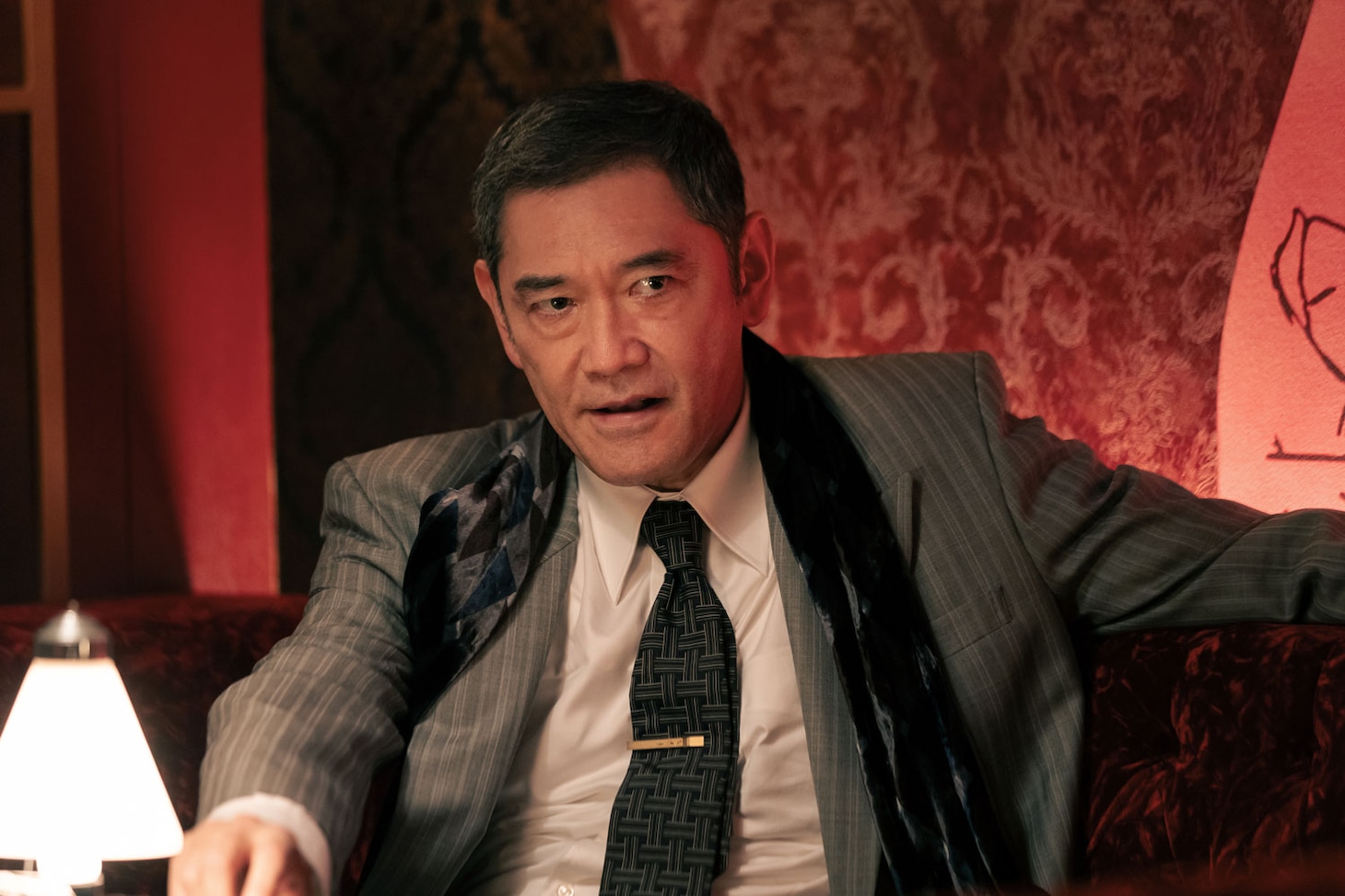 Netflixシリーズ「地獄に堕ちるわよ」より、滝口組組長・滝口宗次郎（演：杉本哲太）