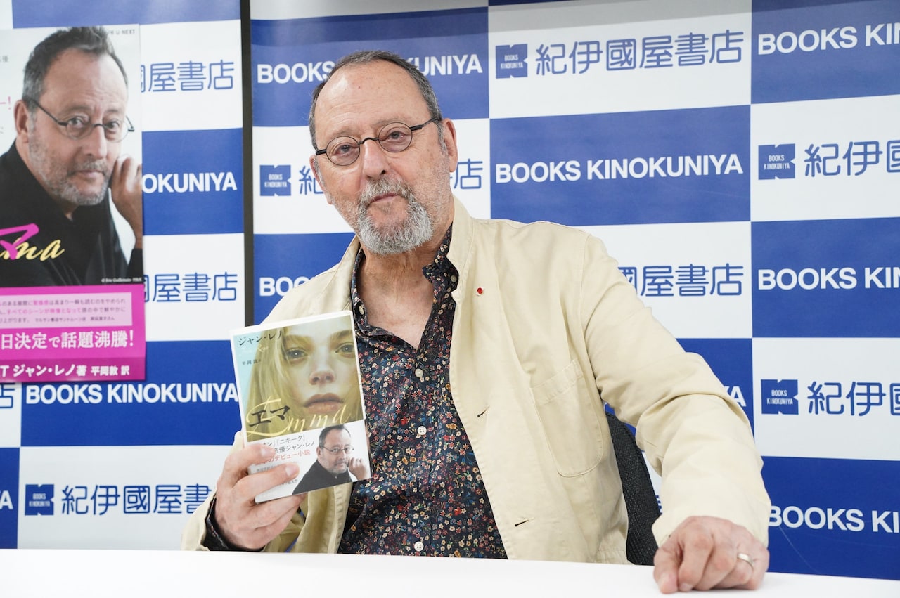 ジャン・レノがデビュー小説の執筆経緯語る、日本は幸せを感じる場所「家族を来させたい」