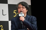 映画「名無し」完成披露試写会に登壇した城定秀夫