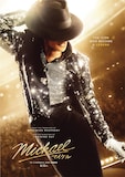 「Michael／マイケル」より、「Billie Jean」のパフォーマンスをするマイケル・ジャクソン（演：ジャファー・ジャクソン）のキャラクターポスター