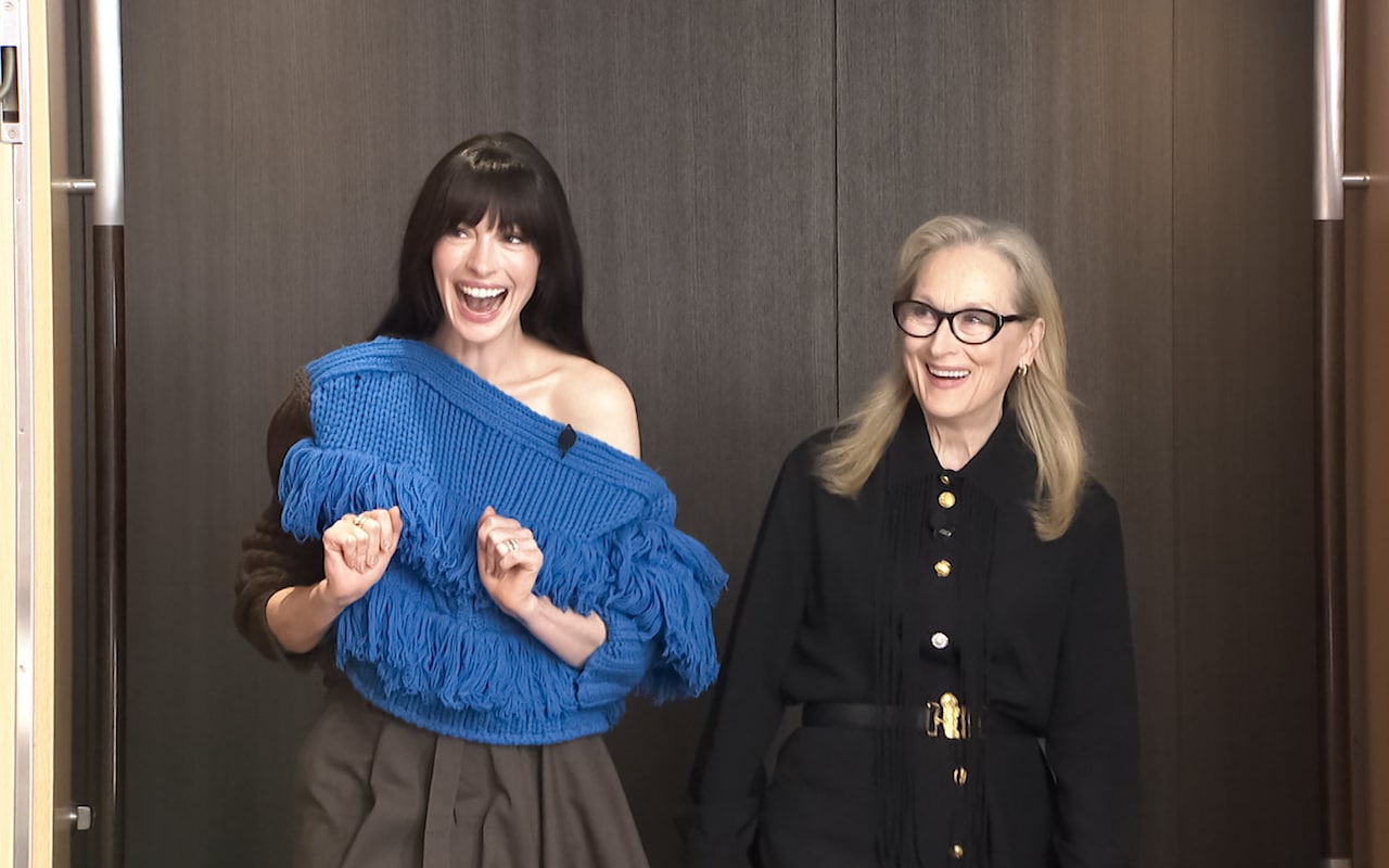 メリル・ストリープ＆アン・ハサウェイが「トークィーンズ」登場、アンミカは涙ぐむ