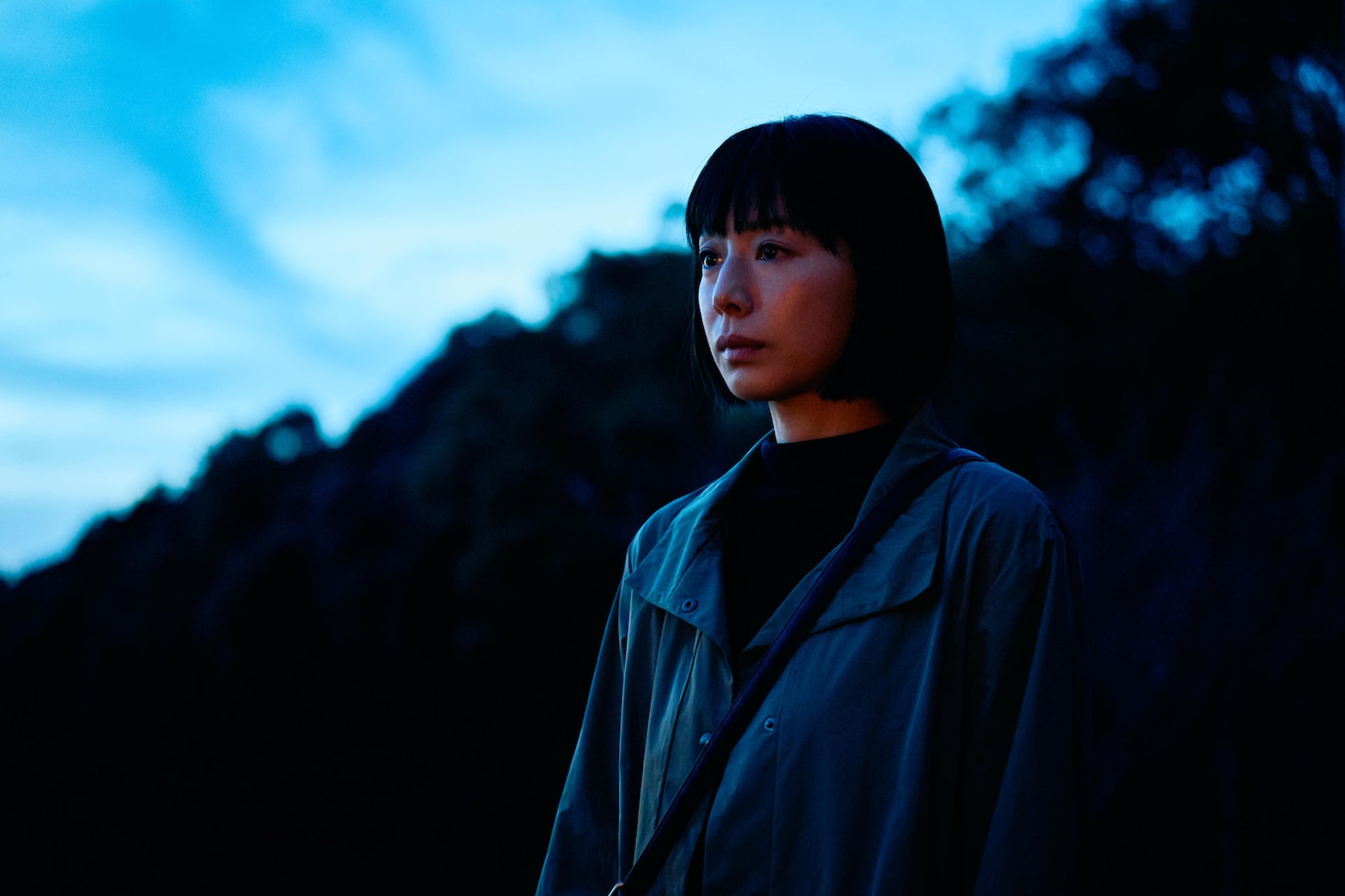 「四月の余白」場面写真。夏帆演じる草野冬子