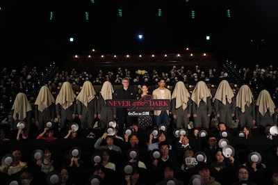 「Never After Dark／ネバーアフターダーク」ジャパンプレミア試写会の様子