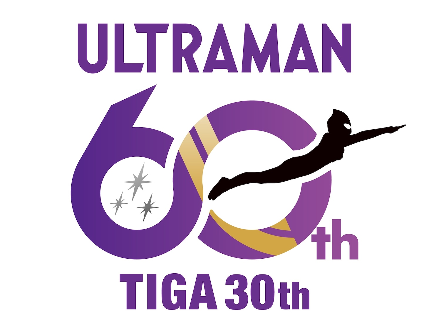 「ウルトラマンティガ」30周年記念ロゴ