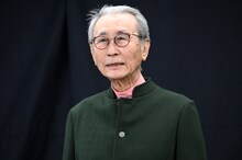 時代劇映画「腹をくくって」企画発表記者会見に出席した木村大作