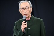 時代劇映画「腹をくくって」企画発表記者会見に出席した木村大作。「これだけのキャストが集まるのは中々のもの。この映画がこけたら日本映画は終わり、自分も終わり」と語った