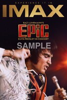 「EPiC／エピック エルヴィス・プレスリー・イン・コンサート」ポストカードのイメージビジュアル（表面）
