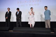 「ラプソディ・ラプソディ」公開記念舞台挨拶の様子