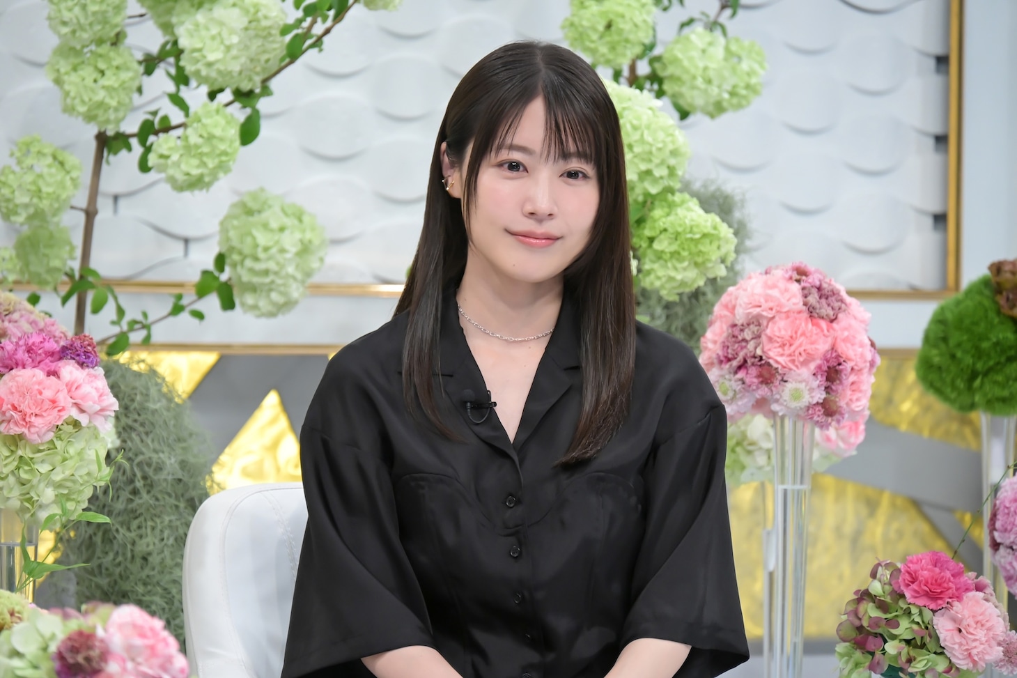 5月3日に放送される、MBS / TBS系バラエティ番組「日曜日の初耳学」内のコーナー「インタビュアー林修」にゲスト出演した有村架純