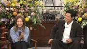 歴史探偵「豊臣兄弟！コラボ 浅井長政と市」にゲスト出演した宮﨑あおい（左）、中島歩（右）