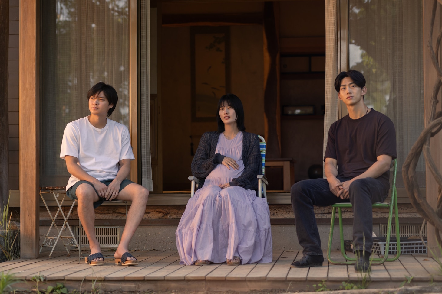Netflixシリーズ「ソウルメイト」のEP6「銀河鉄道」場面写真